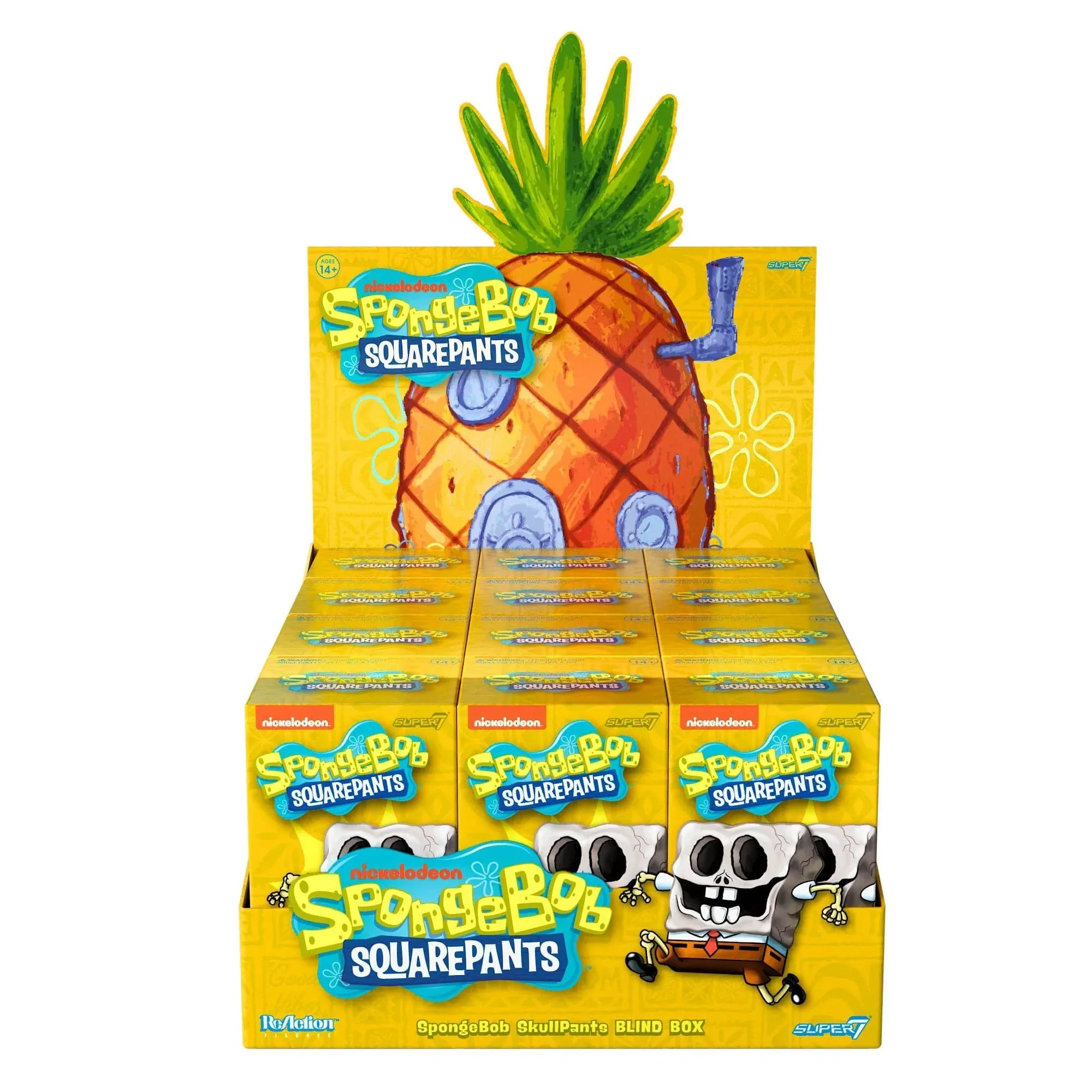 Spongebob Squarepants Sealed Case Blind Box Wave 01 by Super7