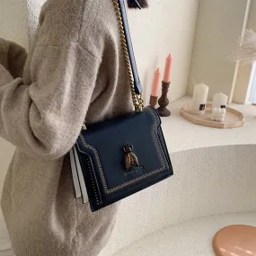 Summer Chain Retro Bee Shoulder Messenger Bag