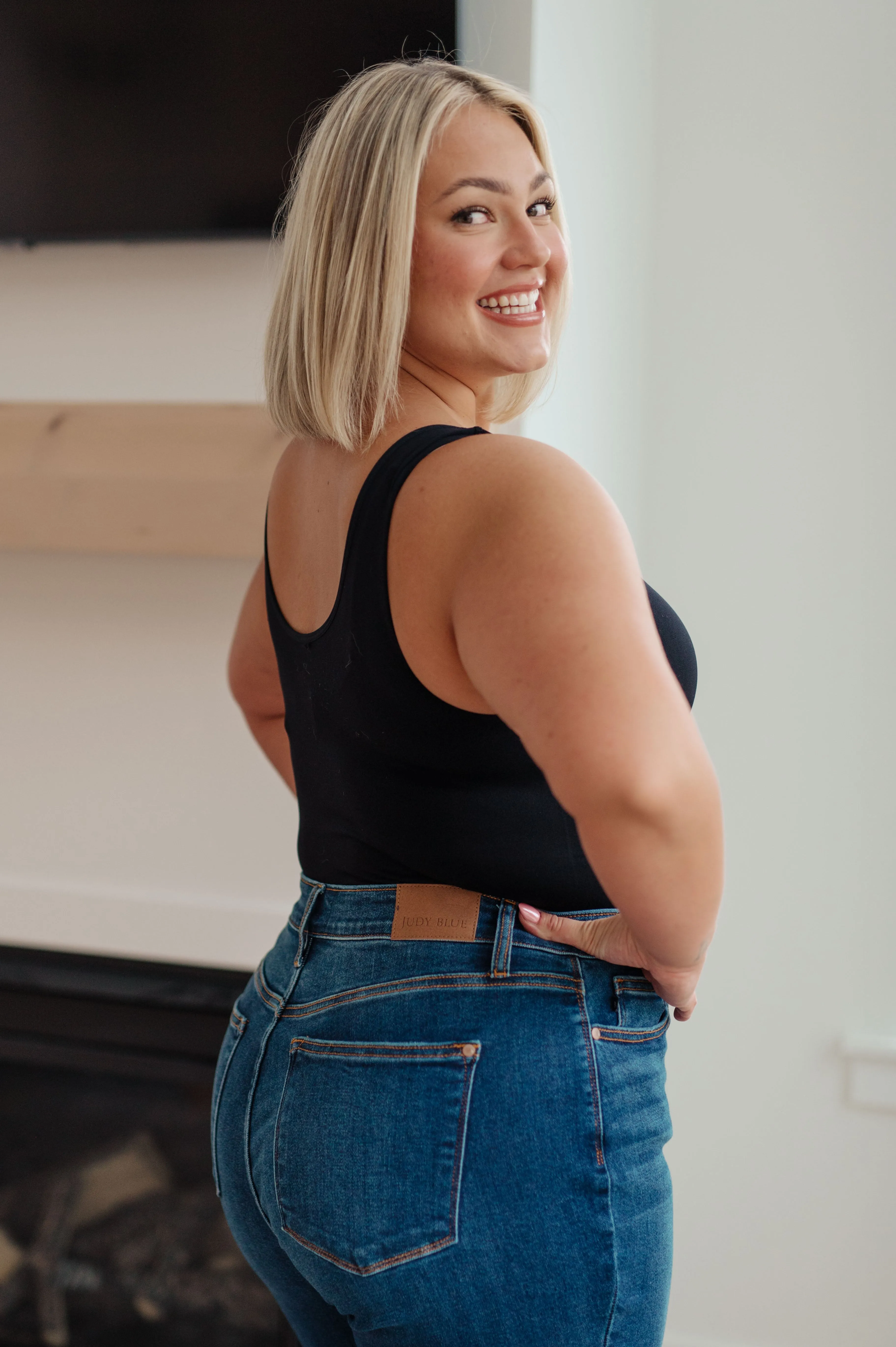 The Basics Bodysuit In Black - Online Exclusive