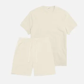 The Bundle // Combed T-shirt & Slim Short // Salton Sand