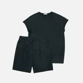 The Bundle // No-Sleeve & Slim Short // Reefer Green