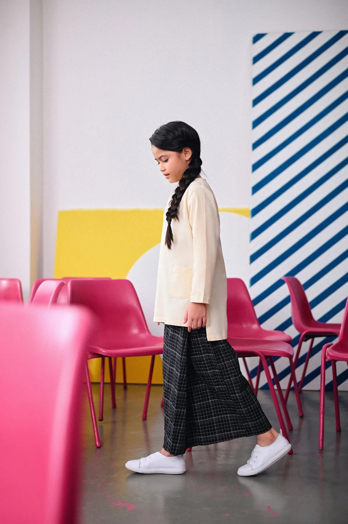 The Dulu Kita Kurti - Cream