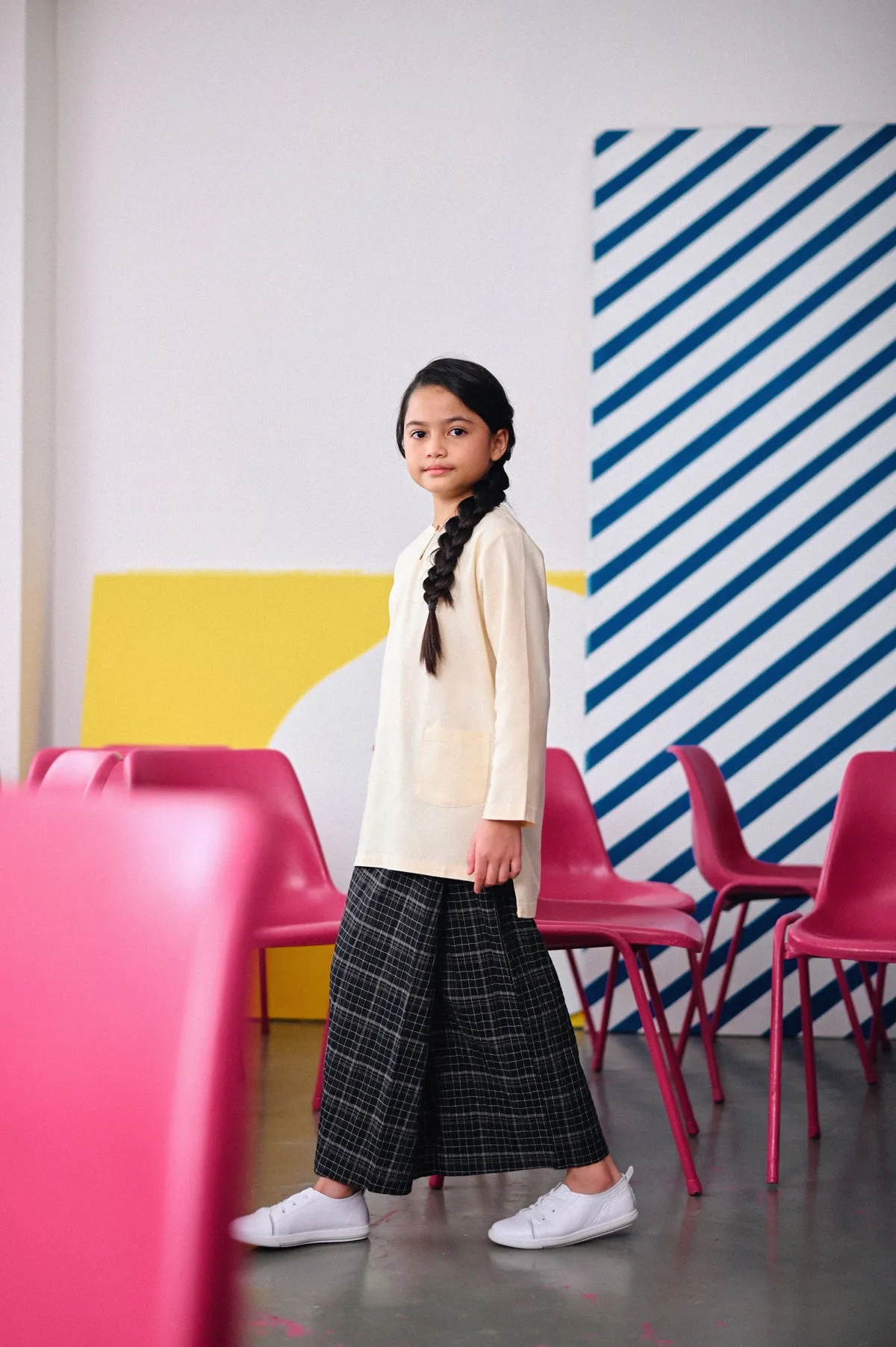 The Dulu Kita Kurti - Cream