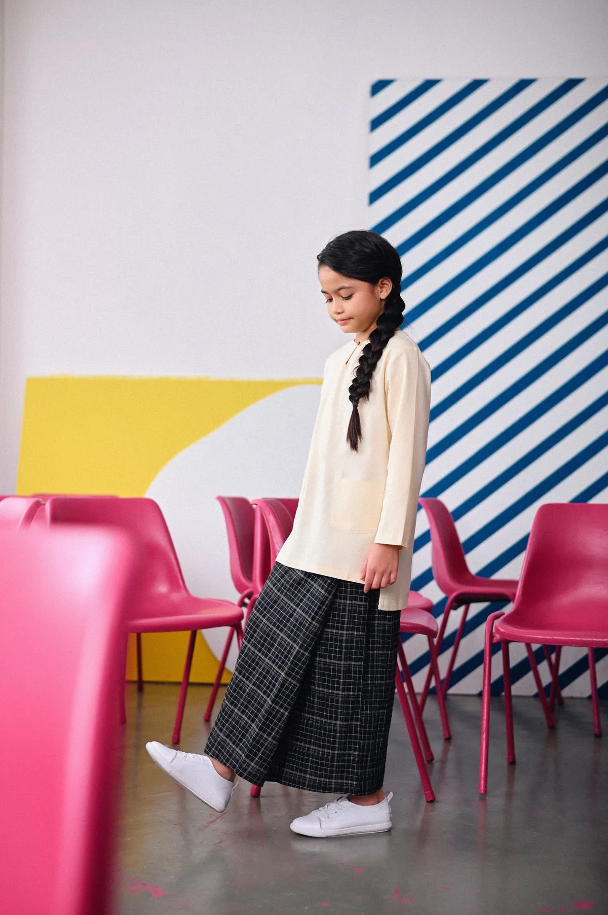 The Dulu Kita Kurti - Cream