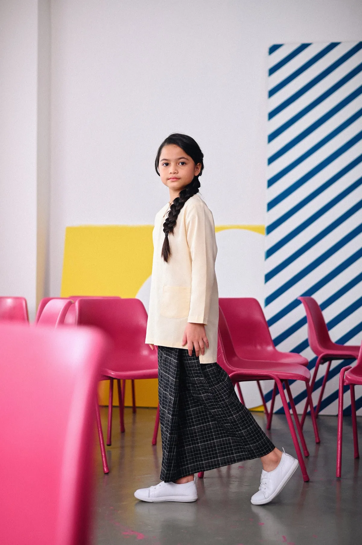 The Dulu Kita Kurti - Cream