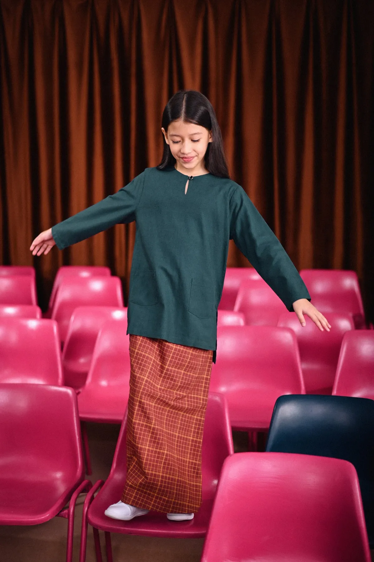 The Dulu Kita Kurti - Emerald Green
