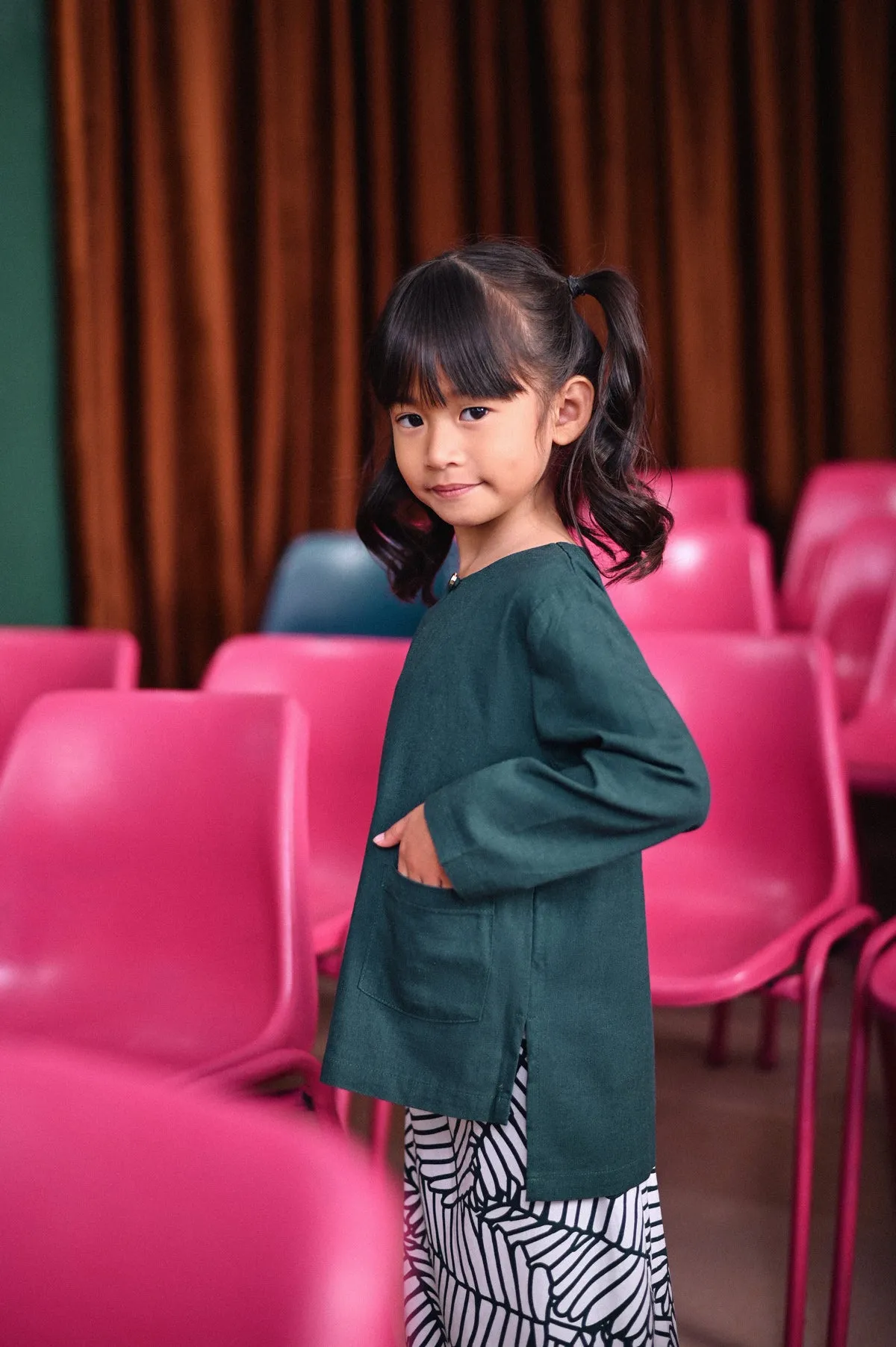 The Dulu Kita Kurti - Emerald Green