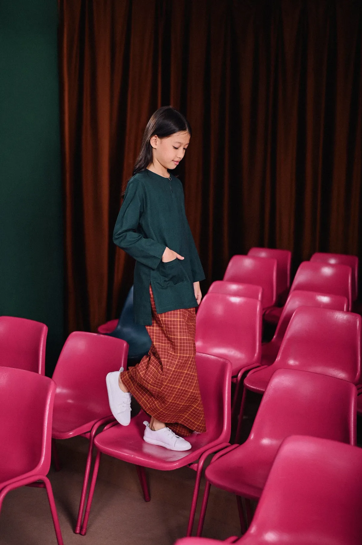 The Dulu Kita Kurti - Emerald Green