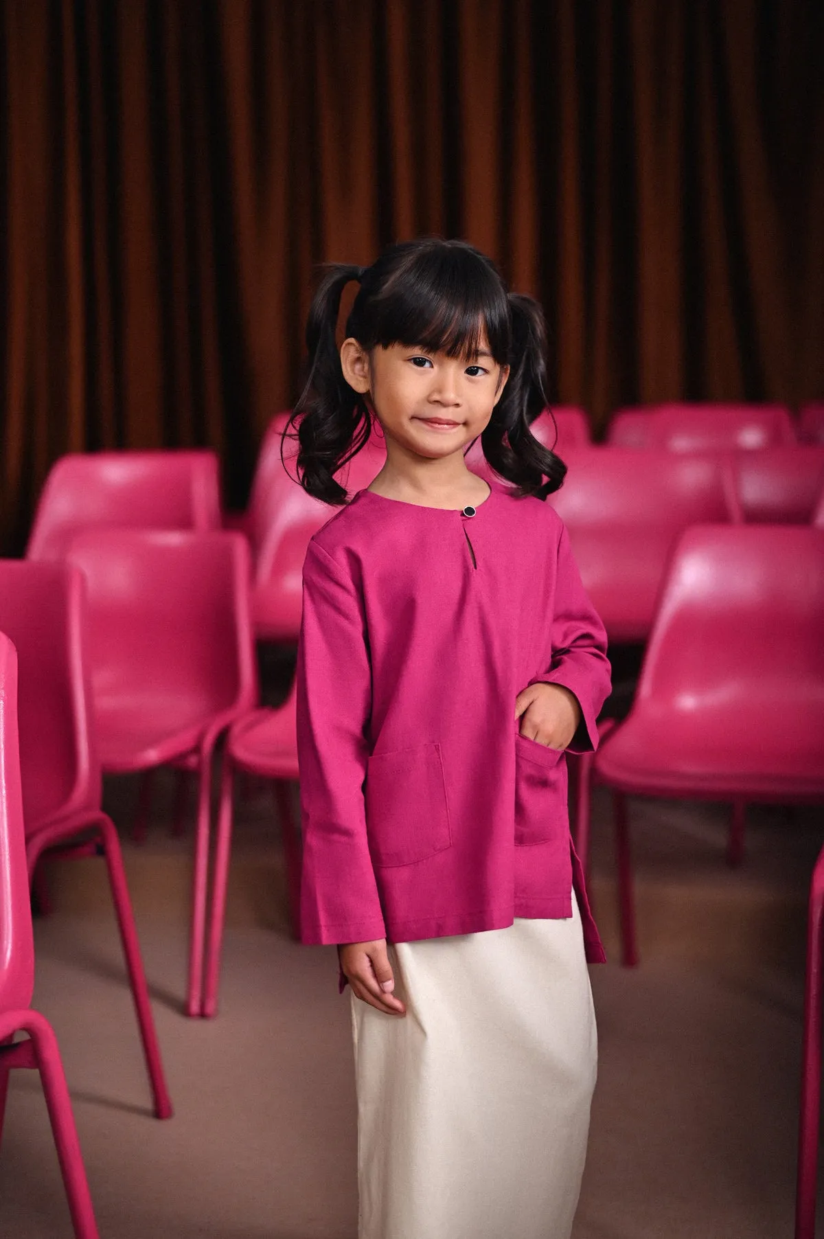 The Dulu Kita Kurti - Fuchsia