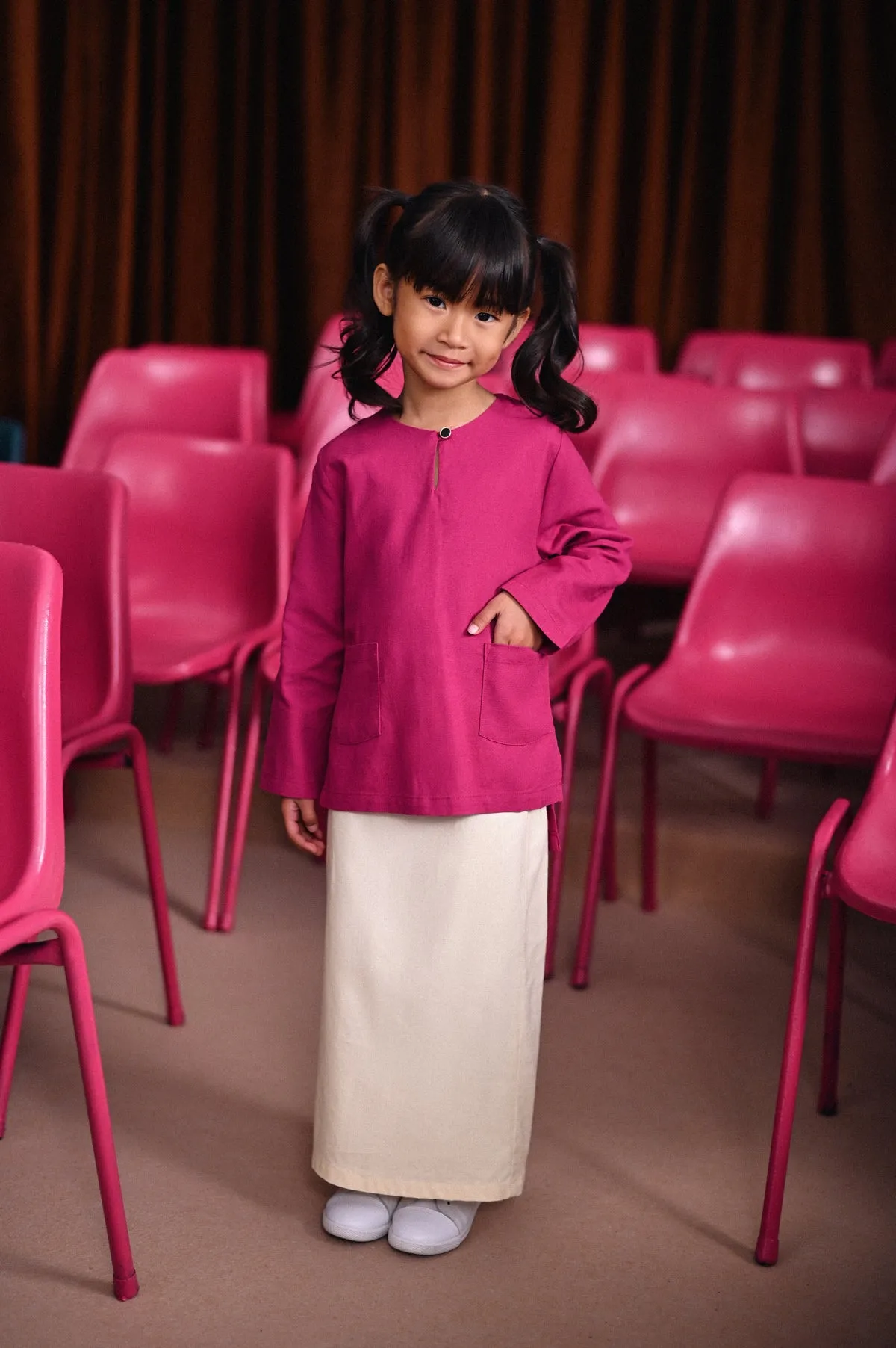 The Dulu Kita Kurti - Fuchsia