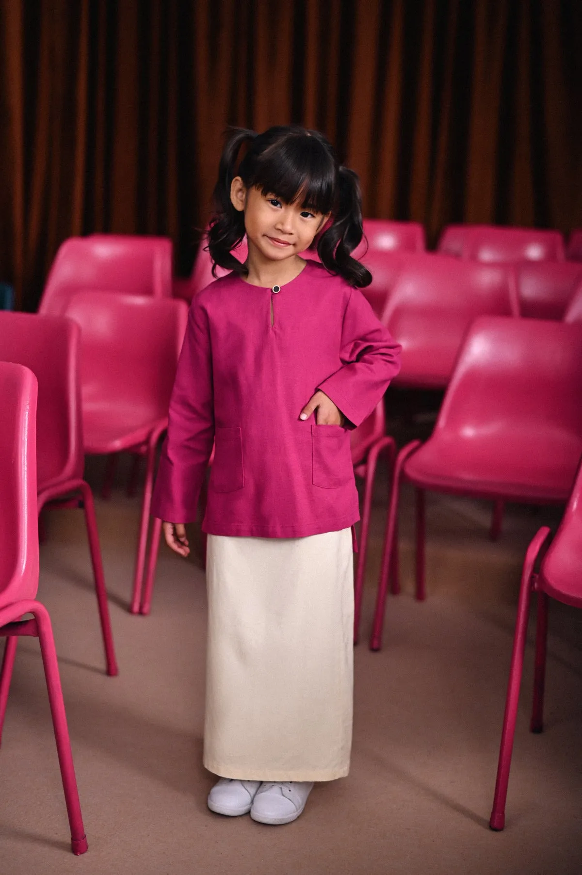 The Dulu Kita Kurti - Fuchsia