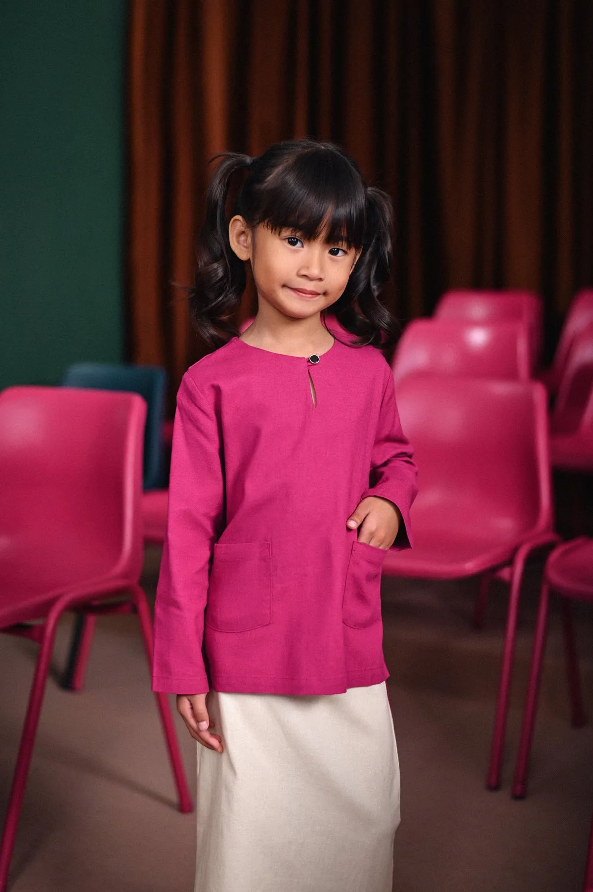 The Dulu Kita Kurti - Fuchsia