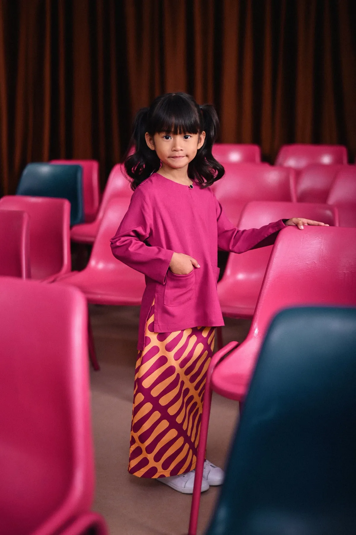 The Dulu Kita Kurti - Fuchsia