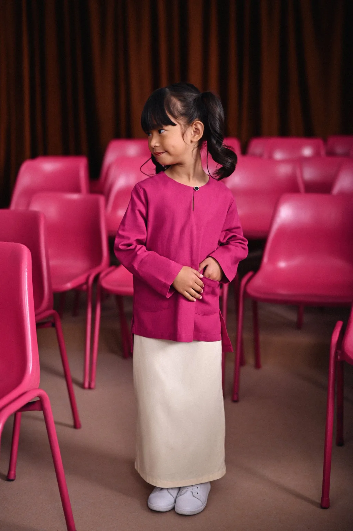 The Dulu Kita Kurti - Fuchsia