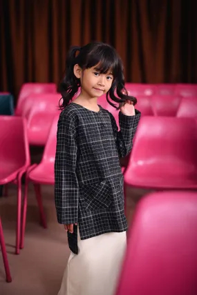 The Dulu Kita Kurti - Kita Black Checked