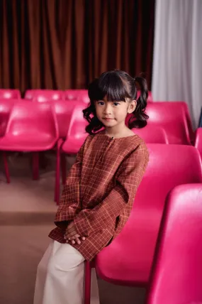 The Dulu Kita Kurti - Kita Brown Checked