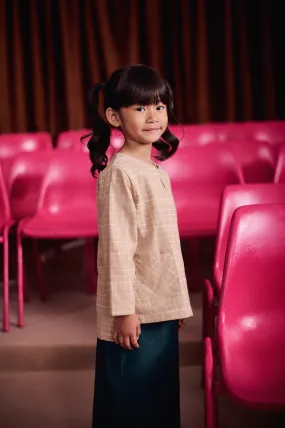 The Dulu Kita Kurti - Kita Khaki Checked