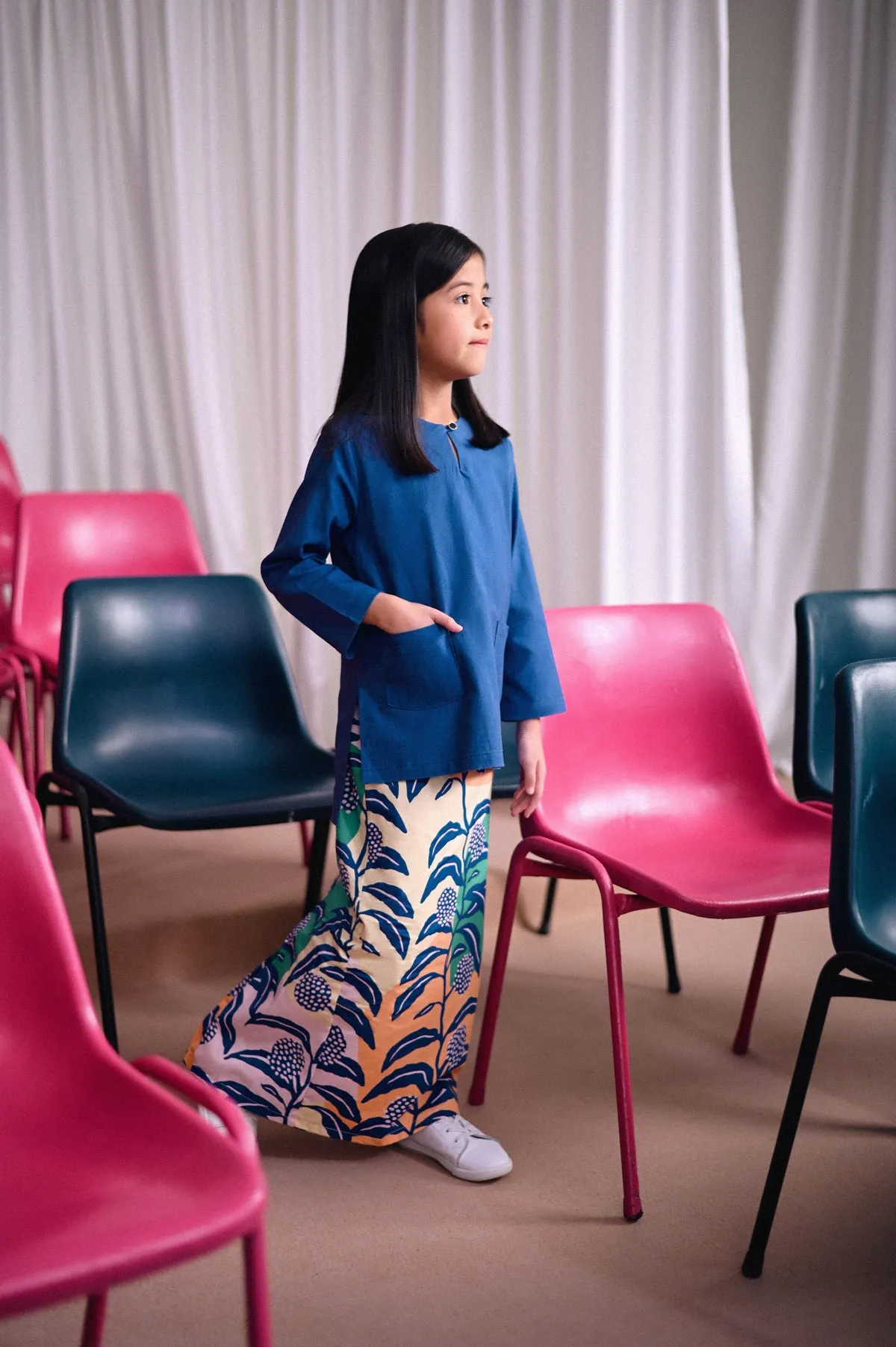 The Dulu Kita Kurti - Steel Blue