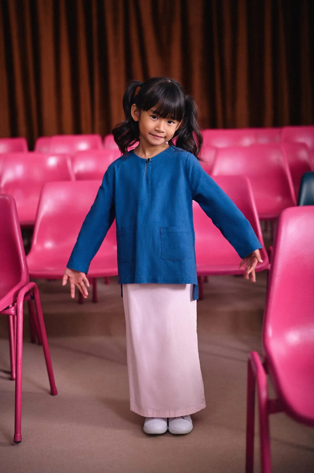 The Dulu Kita Kurti - Steel Blue