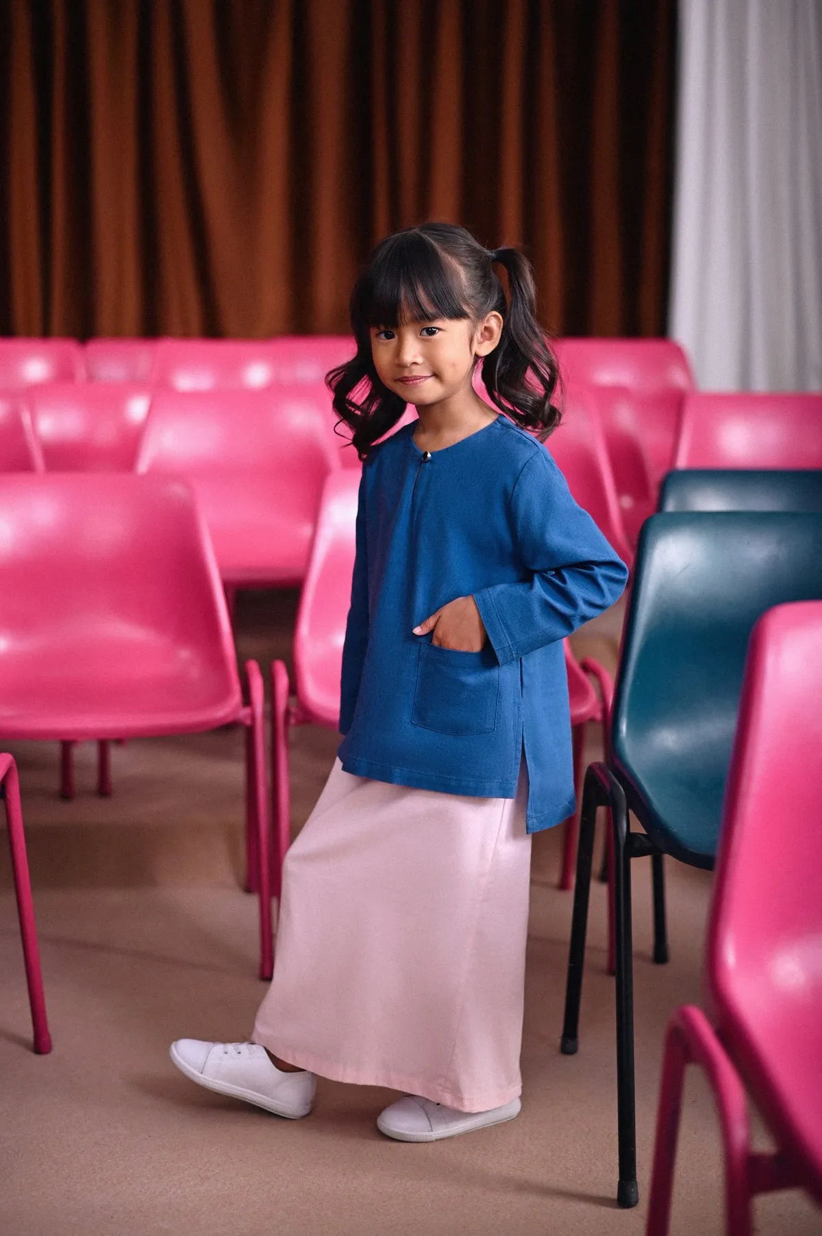 The Dulu Kita Kurti - Steel Blue