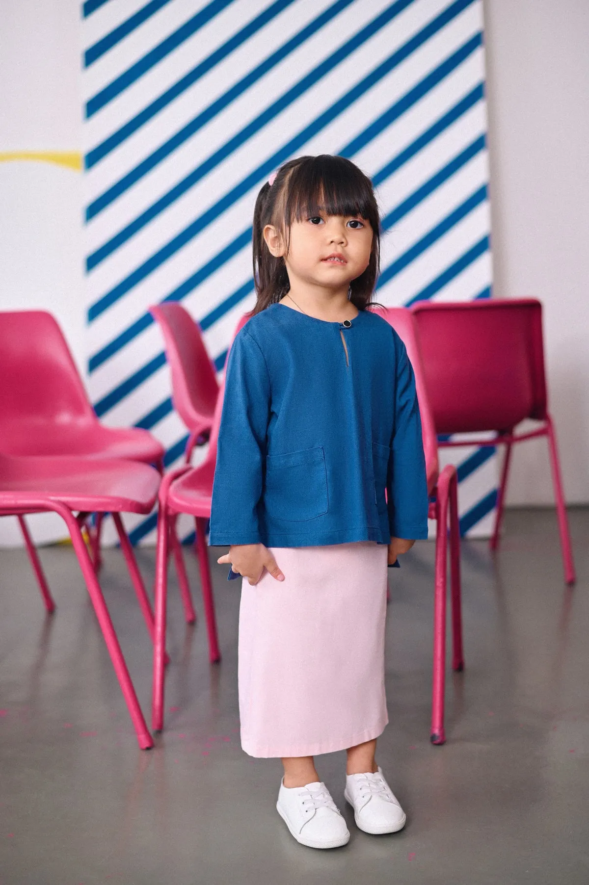 The Dulu Kita Kurti - Steel Blue