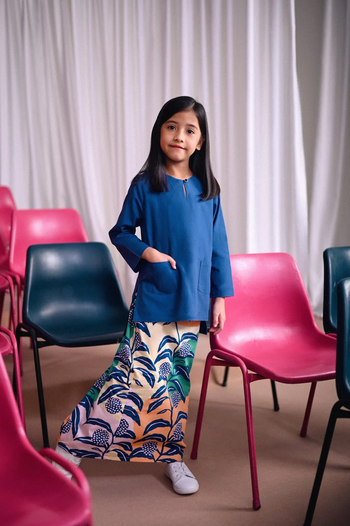 The Dulu Kita Kurti - Steel Blue