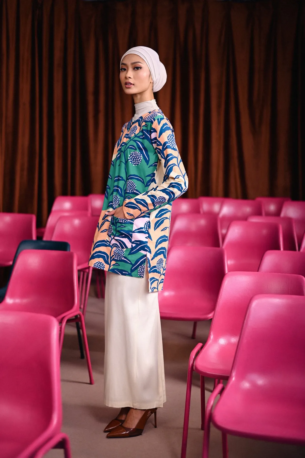 The Dulu Kita Women Kurti - Dandelions