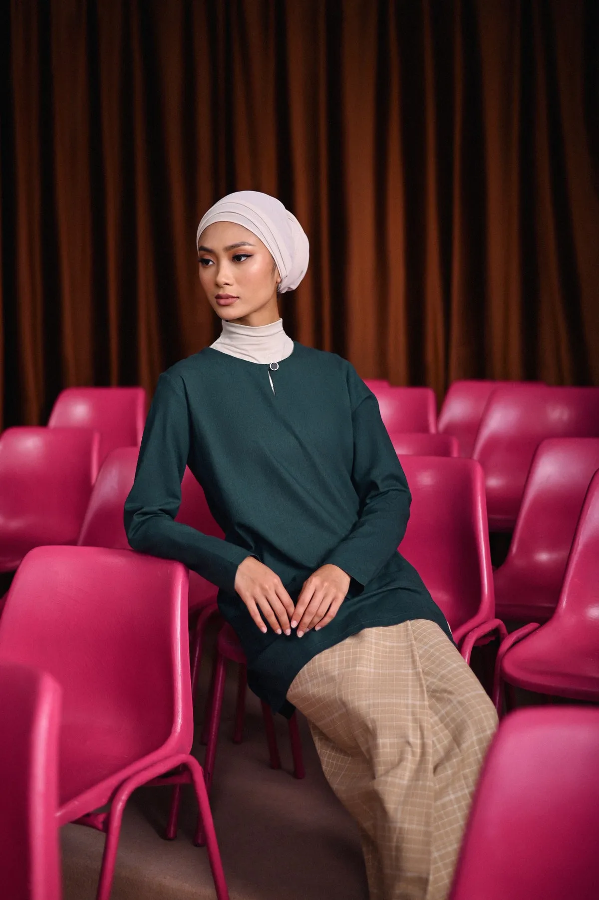 The Dulu Kita Women Kurti - Emerald Green