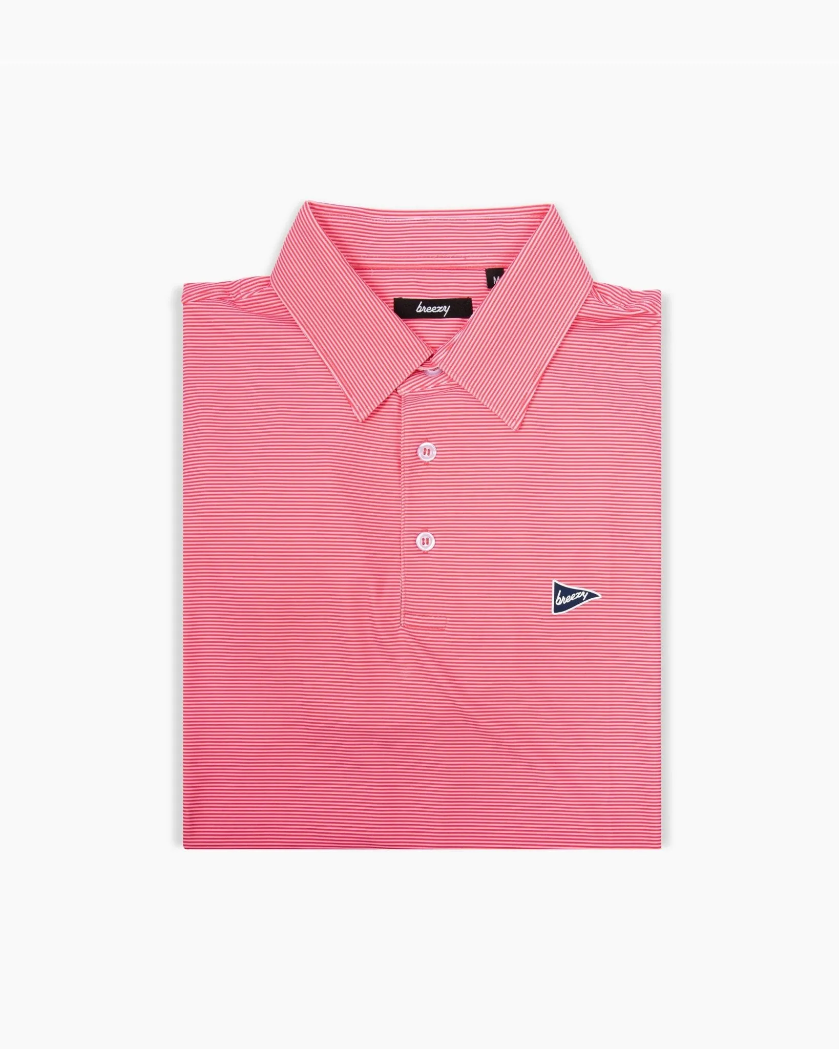 The Red & Pink Stripe Polo