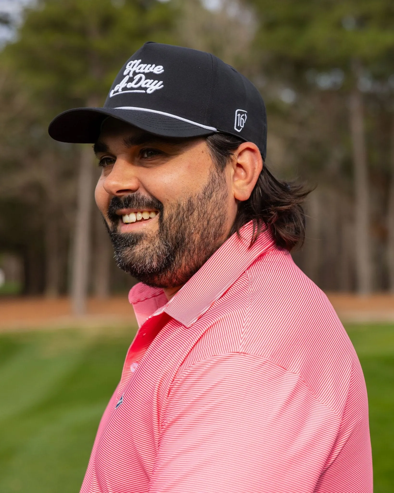 The Red & Pink Stripe Polo