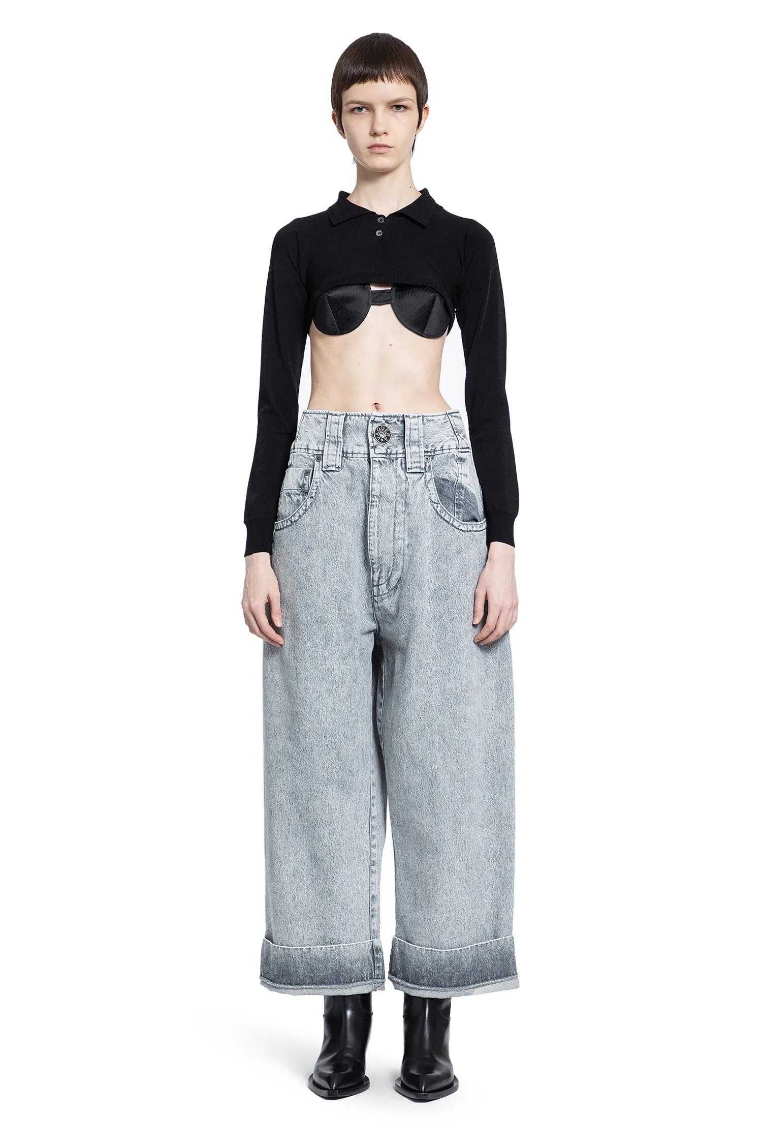 VAQUERA WOMAN BLACK TOPS